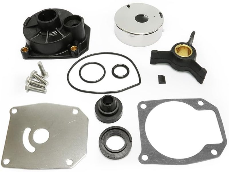 Full Power Plus Johnson Evinrude 40HP 50HP Water Pump Kit Outboard Impeller Replacement Parts Sierra 18-3454 438592 - Image 1